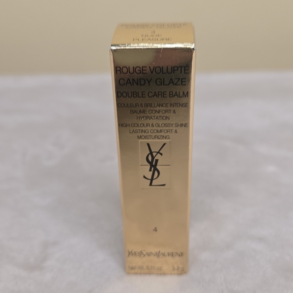 Yves Saint Laurent NUDE PLEASURE (Nude Caramel) Candy Glaze Lipgloss Stick - Picture 3 of 10